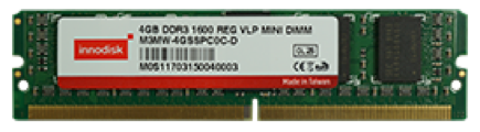DDR3 Mini RDIMM VLP